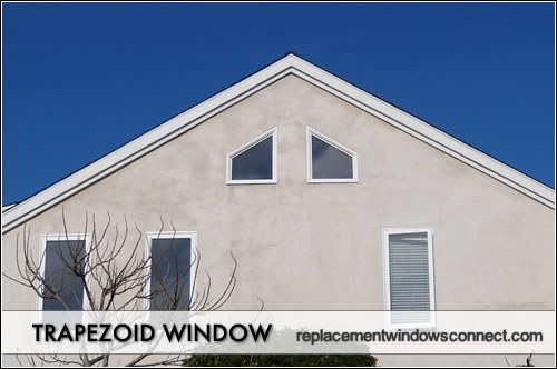 trapezoid windows