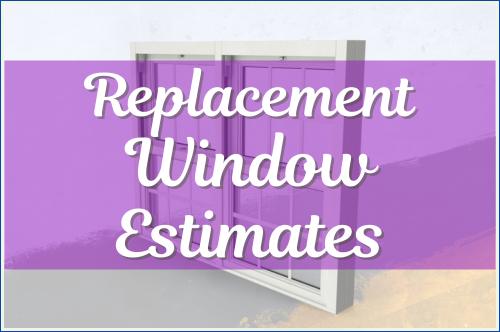 Replacement Window Estimates